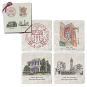 USC Trojans Set of 4 Stone Coasters